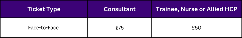 face to face ibd 2025 tickets
